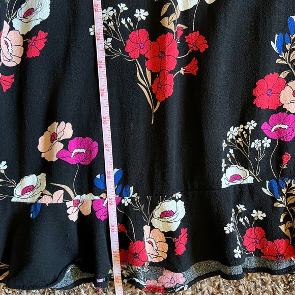 Popsugar Floral Midi Dress Size XS - Picture 9 of 13